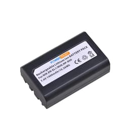 image-EN-EL1 ENEL1 EN EL1 Battery 1400mAh and Charger for Nikon CoolPix 4300 5400 8700 500 775 880 885 990 995 Bateria