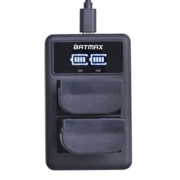 image-2650mAh LP E6 LPE6 LP-E6 E6N Battery + LED Dual Charger For Canon EOS 5DS R 5D Mark II 5D Mark III 6D 7D 70D 80D Camera