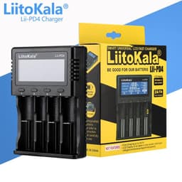 image-LiitoKala lii-S8 lii-S6 Lii-PD4 Lii-PD2 lii-S2 lii-S4 lii-402 lii-202 battery Charger 18650 26650 21700 lithium NiMH battery