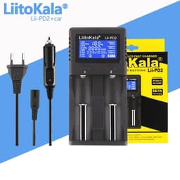 image-LiitoKala lii-S8 lii-S6 Lii-PD4 Lii-PD2 lii-S2 lii-S4 lii-402 lii-202 battery Charger 18650 26650 21700 lithium NiMH battery
