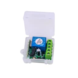 image-Hot DC12V 10A Relay 1 CH Wireless RF Remote Control Switch Transmitter with Receiver Module 433mhz LED Remote Control
