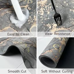 image-Bathroom Rugs Soft Diatomaceous Earth Floor Mat Super Absorbent Toilet Carpet Door Foot Mats Bath Non-slip Rubber Shower Rug Pad