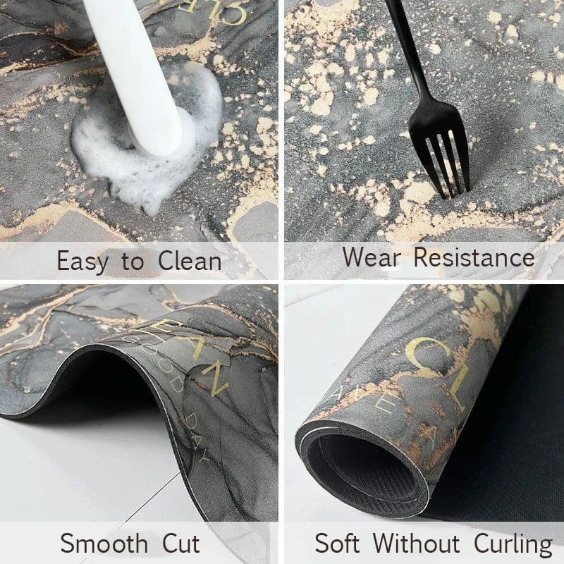 image-Bathroom Rugs Soft Diatomaceous Earth Floor Mat Super Absorbent Toilet Carpet Door Foot Mats Bath Non-slip Rubber Shower Rug Pad