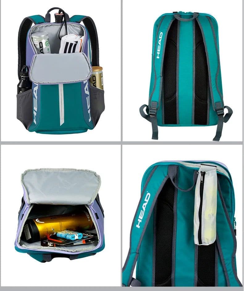 image-HEAD TOUR Series Original Tennis Backpack 1-2Pack Head Tennis Racket Bag Padel Beach Tennis Shoulder Bag Racquet Tennis Bag