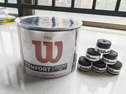 image-15/30pcs WILSON Original Overgrip Anti Slip Tennis Racket Sweatband Grips Padel Shock Absorption Grip Tape Training Accessories
