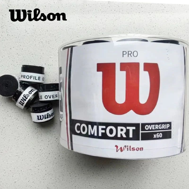 image-15/30pcs WILSON Original Overgrip Anti Slip Tennis Racket Sweatband Grips Padel Shock Absorption Grip Tape Training Accessories