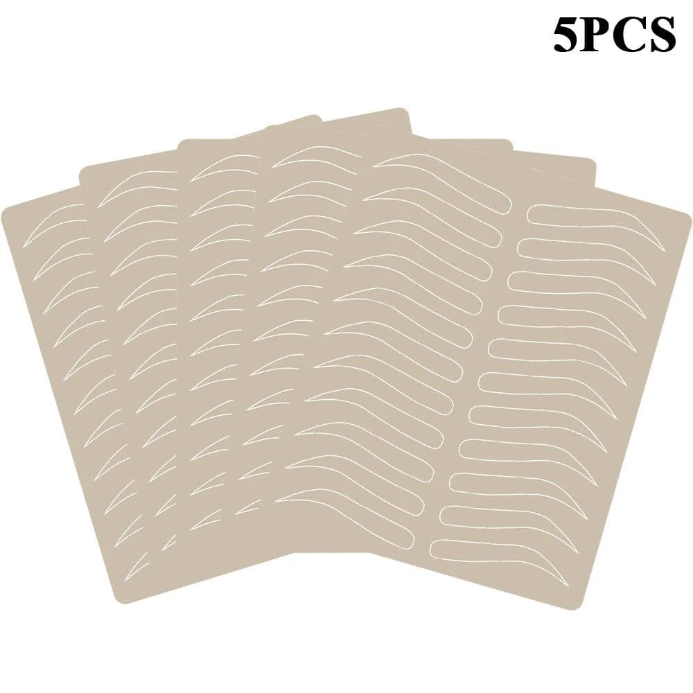 image-3/5/10/20Pcs Microblading Eyebrow Tattoo Practice Skin Eyebrow Permanent Makeup Supplies Eyebrow Training Skin