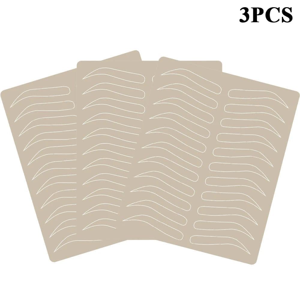 image-3/5/10/20Pcs Microblading Eyebrow Tattoo Practice Skin Eyebrow Permanent Makeup Supplies Eyebrow Training Skin