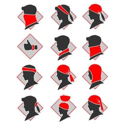 image-Magic Scarf Sports Bicycle Headband Bike Cycling Bandana Neck Tube Scraf Men Hiking Headscarf Head Wrap Bandana Scarf Headwear