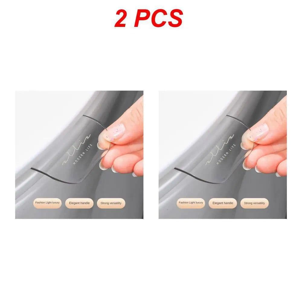 image-Electroplated Toilet Lid Lifter Adhesive Toilet Seat Handle Not Dirty Toilet Lid Handle Toilet Seat Cover Lifting Handle