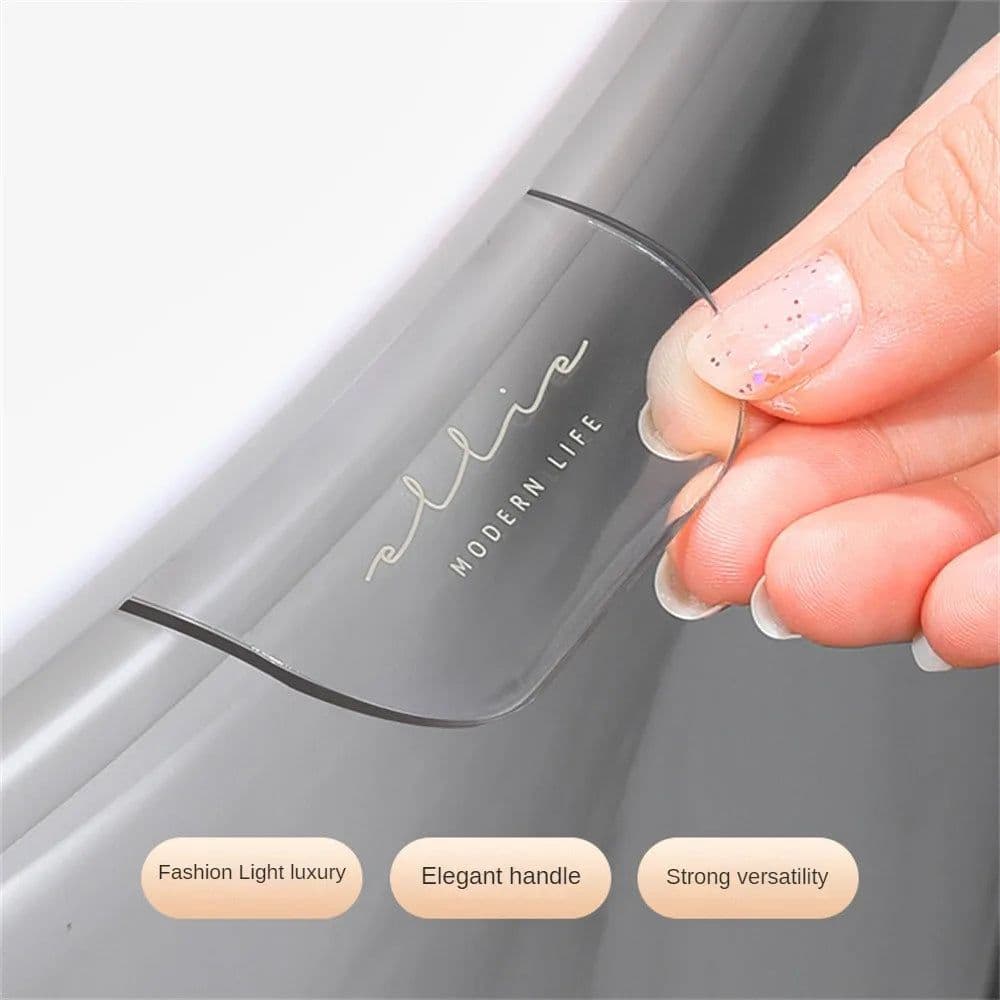 image-Electroplated Toilet Lid Lifter Adhesive Toilet Seat Handle Not Dirty Toilet Lid Handle Toilet Seat Cover Lifting Handle
