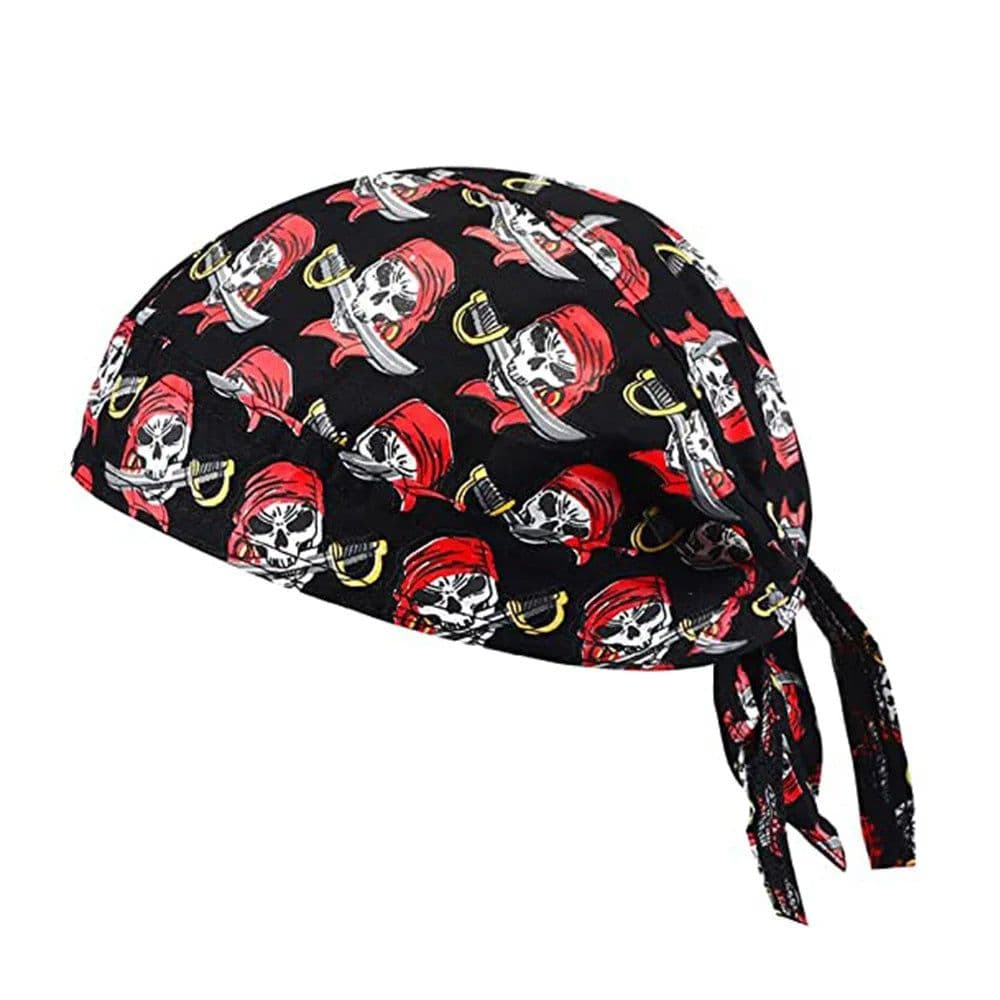 image-1Pcs Cycling Skull Pirate Cap Hat Bandana Head Wrap Breathable Helmet Liner Anti Sweat UV Sport Headband Scarf for Men and Women