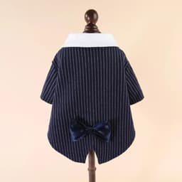 image-Gentleman Dog Clothes Wedding Suit Formal Shirt For Small Dogs Bowtie Tuxedo Pet Outfit Halloween Christmas Costume For Cats