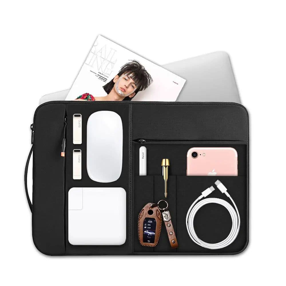 image-WIWU New Laptop Sleeve for MacBook Pro 14 2023 Waterproof Notebook Bag for MacBook Air 15 Portable Carry Case for MacBook Air 13