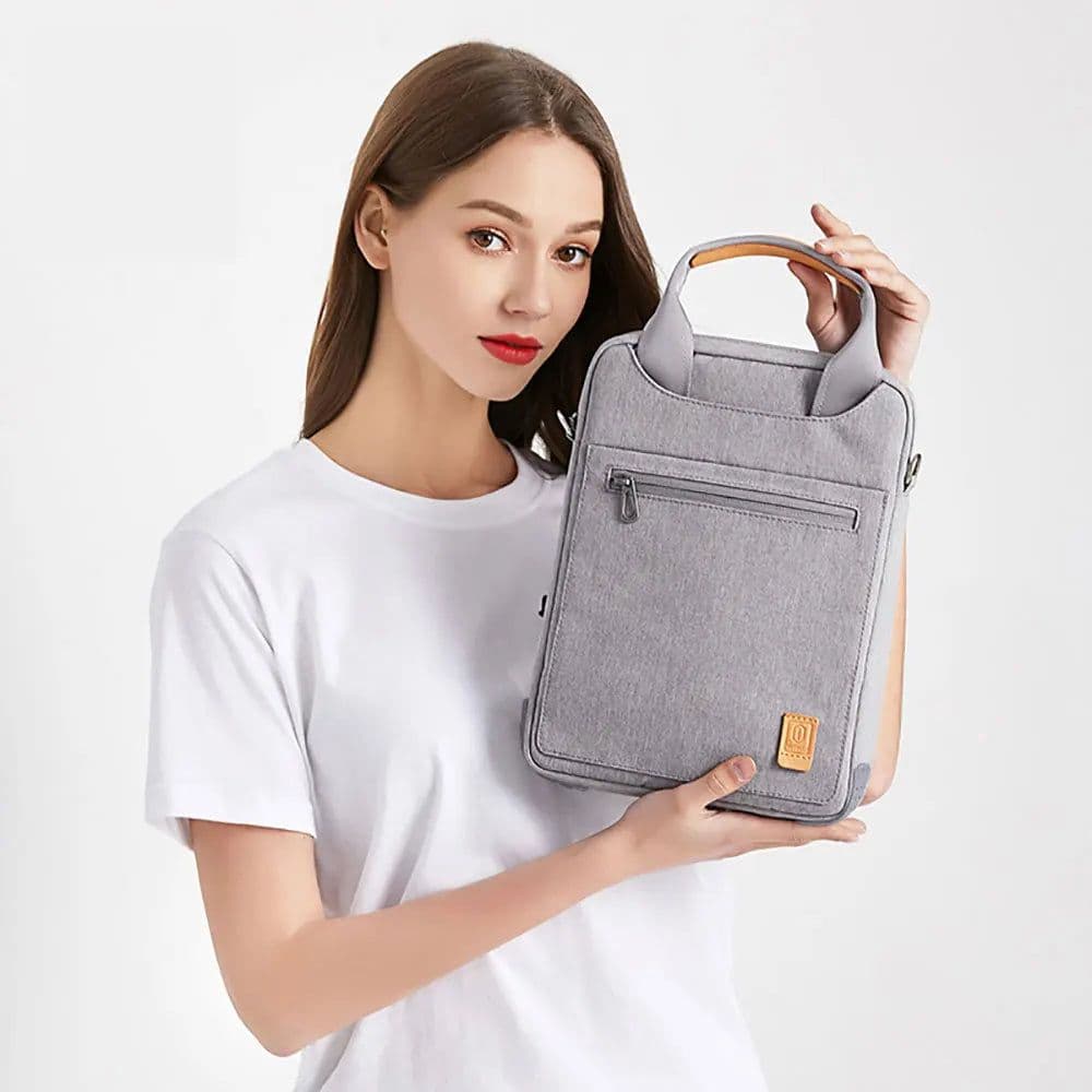 image-WiWU Laptop Bag for MacBook Pro 13 A2338 2022 M2 M1 Waterproof Shoulder Bag for iPad Pro 13 Carry Bag for MacBook Air 13.6 M3 M2