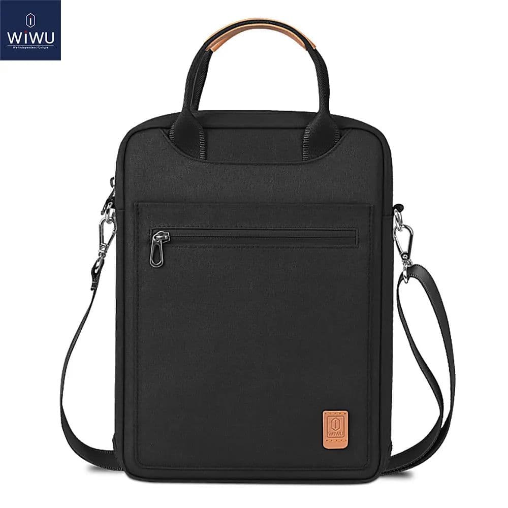 image-WiWU Laptop Bag for MacBook Pro 13 A2338 2022 M2 M1 Waterproof Shoulder Bag for iPad Pro 13 Carry Bag for MacBook Air 13.6 M3 M2