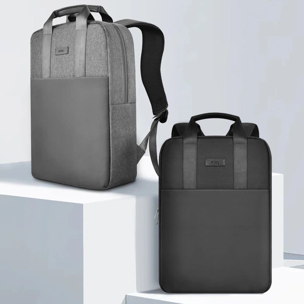 image-WIWU Laptop Backpack for Women Men Travelling Backpacks Large Capacity School Bag for MacBook Pro 14 Waterproof Women's Backpack