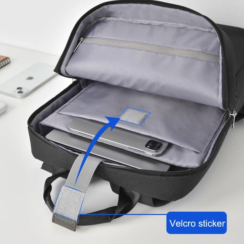 image-WIWU Laptop Backpack for Women Men Travelling Backpacks Large Capacity School Bag for MacBook Pro 14 Waterproof Women's Backpack