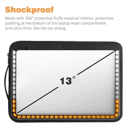 image-WIWU New Laptop Sleeve for MacBook Pro 14 2023 Waterproof Notebook Bag for MacBook Pro 16 Portable Carry Case for MacBook Air 13