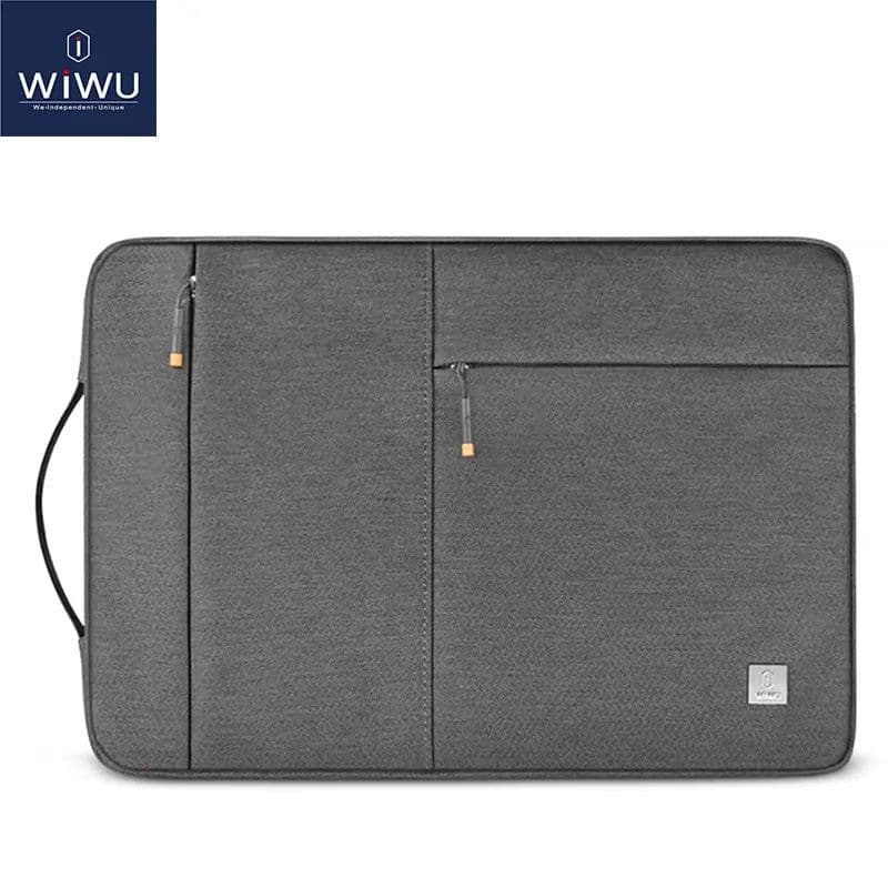 image-WIWU New Laptop Sleeve for MacBook Pro 14 2023 Waterproof Notebook Bag for MacBook Pro 16 Portable Carry Case for MacBook Air 13