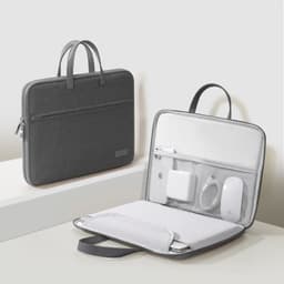 image-Laptop Bag 13.3 14 15 15.6 inch Cover For MacBook Air Pro Xiaomi Huawei ASUS Notebook Case Men Women Portable Handbag Briefcase