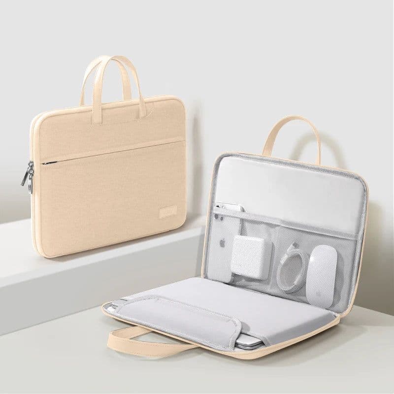 image-Laptop Bag 13.3 14 15 15.6 inch Cover For MacBook Air Pro Xiaomi Huawei ASUS Notebook Case Men Women Portable Handbag Briefcase
