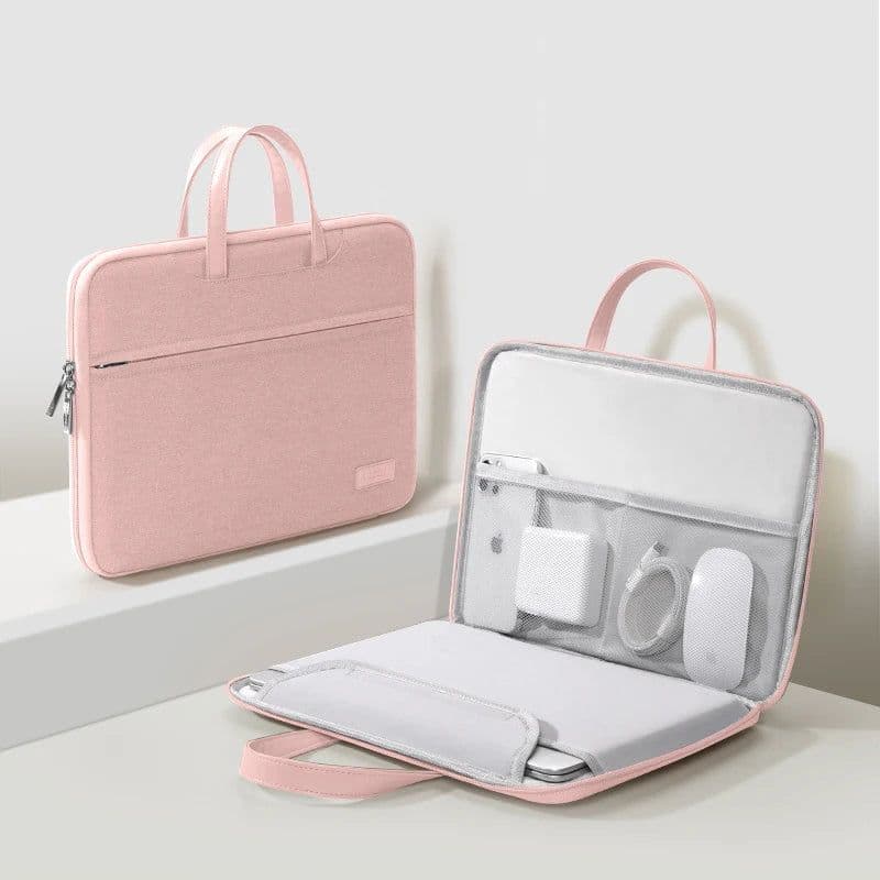 image-Laptop Bag 13.3 14 15 15.6 inch Cover For MacBook Air Pro Xiaomi Huawei ASUS Notebook Case Men Women Portable Handbag Briefcase