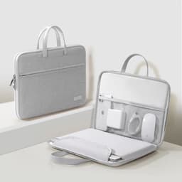 image-Laptop Bag 13.3 14 15 15.6 inch Cover For MacBook Air Pro Xiaomi Huawei ASUS Notebook Case Men Women Portable Handbag Briefcase