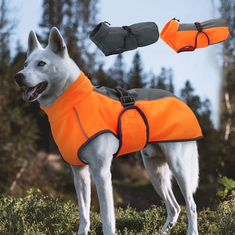 image-Warm Big Dog Clothes Waterproof Pet Large Dog Jacket Coat Winter Dogs Pets Clothing For French Bulldog Puppy Ropa Perro M-3XL