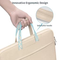 image-Laptop Bag 13.3 14 15 15.6 inch Cover For MacBook Air Pro Xiaomi Huawei ASUS Notebook Case Men Women Portable Handbag Briefcase