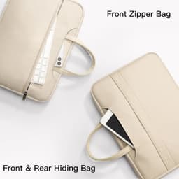 image-Laptop Bag 13.3 14 15 15.6 inch Cover For MacBook Air Pro Xiaomi Huawei ASUS Notebook Case Men Women Portable Handbag Briefcase