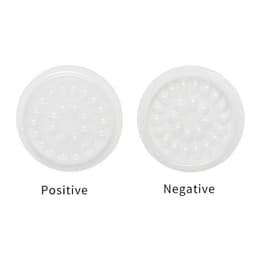 image-HOT 100pcs Colorful Disposable Plastic Flower Eyelash Holder Sticker Glue Adhesive Pallet For Eyelash Extension Makeup Tools