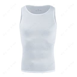 image-Colorful Cycling Base Layer Cycling Undershirt Quick Dry Underwear Cycling Sleeveless Jersey High Elastici MTB Road Bike Jerseys