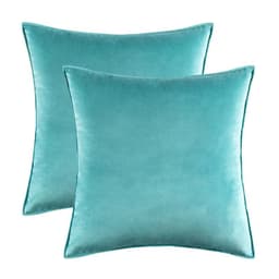 image-Solid Covered Velvet Lumbar Pillowcase Cushion Cover Soft Hotel Sofa Car Home Chair Decoration Pillow Cover 30x50 50 60cm 1PC