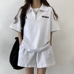 image-Korean Style Clothes Summer Tops Shorts T Shirt For Women Two Piece Set Tracksuits Summer Outfits For Women 2024 Clothing Sets