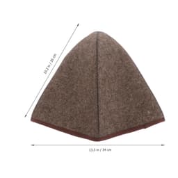 image-Hat Sauna Felt Bathwool Russian Hair Men Ukrainian House Banya Room Vaporarium Hats Cap Steam Women Portable Accessories