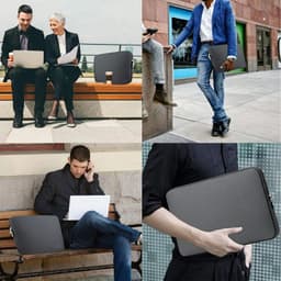 image-Laptop Bag For Macbook Air Pro Retina 11 12 13 14 15 15.6 inch Laptop Sleeve Case PC Tablet Case Cover for Xiaomi Air HP Dell