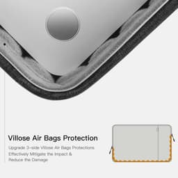 image-Laptop Sleeve Cases Bag 13 14 15.4 15.6 16 Carrying For Macbook Pro Air M1 M2 13.3 Cover business Computer bag Shell Accessories
