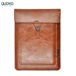 image-Double Layer High Capacity Laptop Bag Cover,Microfiber Leather Laptop Sleeve Case For M1 MacBook Pro Air 12/13.3/14/15.4/16
