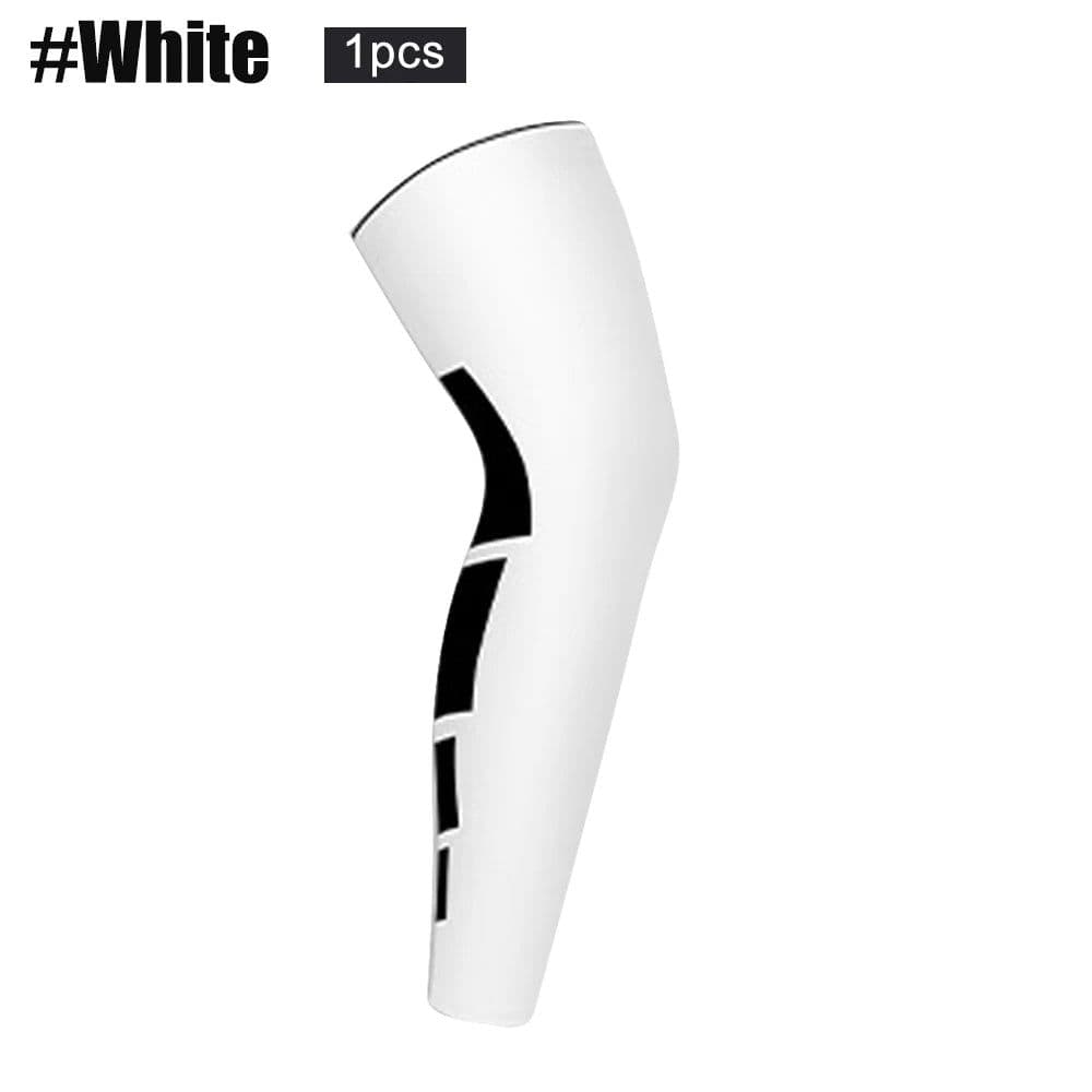 image-Leg Compression Sleeves, Full Leg Sleeve Long Knee Brace Knee Support Protect Basketball Football Volleyball Cycling Men Women