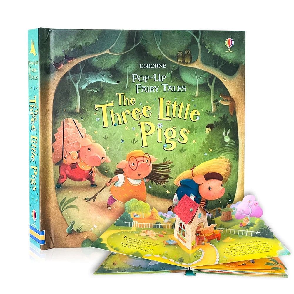 image-Usborne Pop Up 3D Flap Picture English Books for Kids Fairy Tales Reading Book In English Montessori Learning Toys Children Gift