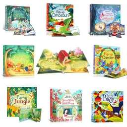 image-Usborne Pop Up 3D Flap Picture English Books for Kids Fairy Tales Reading Book In English Montessori Learning Toys Children Gift