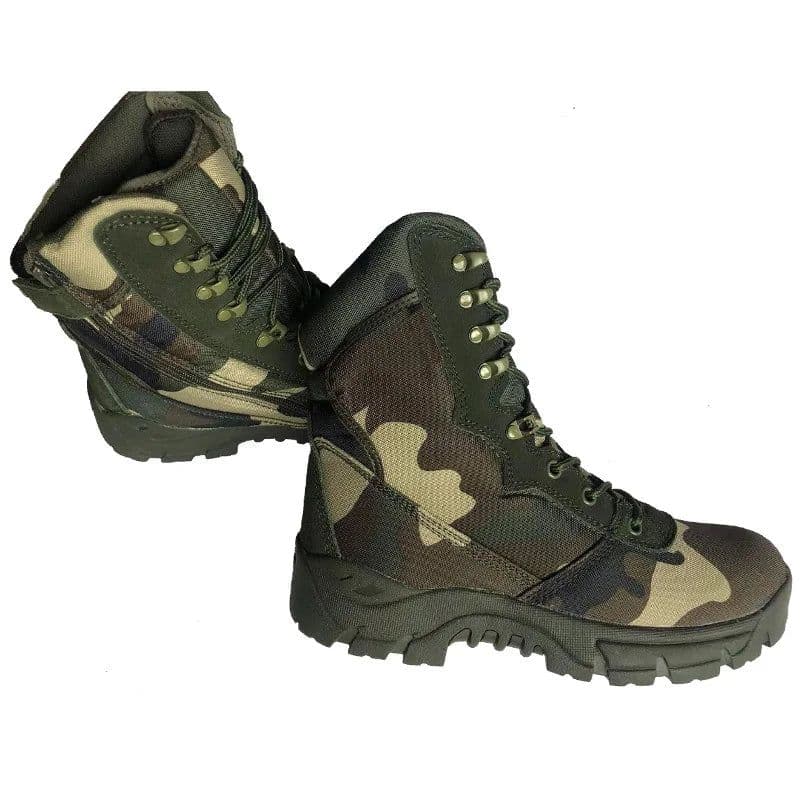 image-Outdoor Training Men Military Tactical Boots High-Top Desert Army Shoes Camouflage Combat Hunting Climbing Botas Hiking Shoes