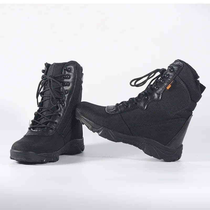 image-Outdoor Training Men Military Tactical Boots High-Top Desert Army Shoes Camouflage Combat Hunting Climbing Botas Hiking Shoes