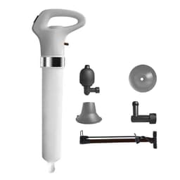 image-High Pressure Toilet Plunger Unblocker Pipes and Sinks Plunger Air Drain Blaster Cleaner Powerful Manual Pneumatic Dredge Tools