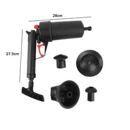 image-High Pressure Toilet Plunger Unblocker Pipes and Sinks Plunger Air Drain Blaster Cleaner Powerful Manual Pneumatic Dredge Tools