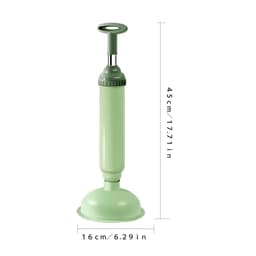 image-High Pressure Toilet Plunger Unblocker Pipes and Sinks Plunger Air Drain Blaster Cleaner Powerful Manual Pneumatic Dredge Tools
