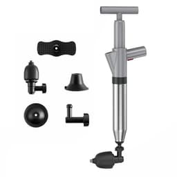 image-High Pressure Toilet Plunger Unblocker Pipes and Sinks Plunger Air Drain Blaster Cleaner Powerful Manual Pneumatic Dredge Tools