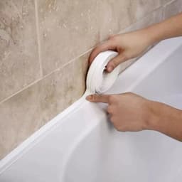 image-PVC Waterproof Wall Sticker Self Adhesive Sink Stove Crack Strip Kitchen Bathroom Accessories Bathtub Corner Sealant Tape