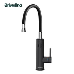 image-Briwellna Electric Water Heater 220V 2 in 1 Kitchen Faucet Tankless Water Heater Tap Flowing Electric Faucet Shower Geyser